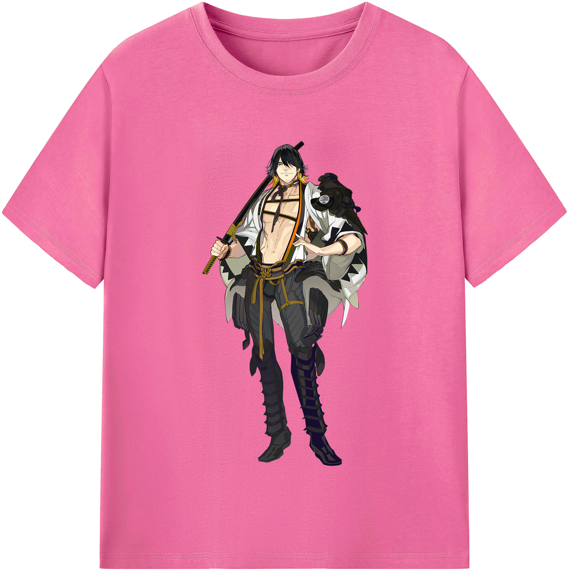 （画像用） 刀剣乱舞 Touken Ranbu レディースカジュアルプリントTシャツ（綿100％）